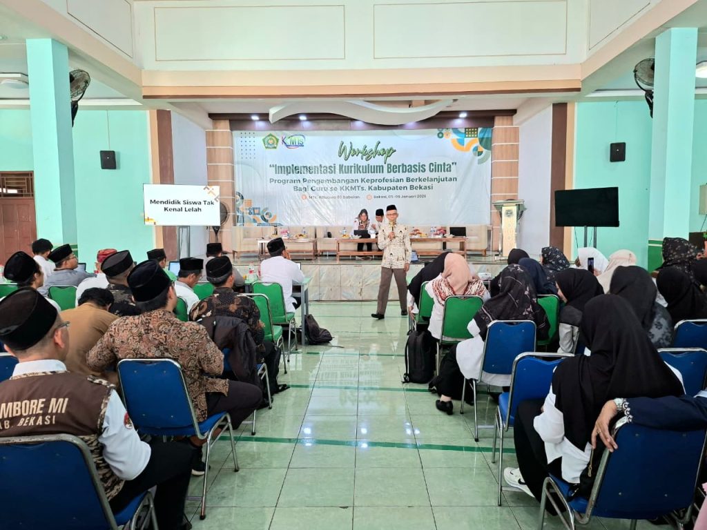Workshop Implementasi Kurikulum Berbasis Cinta Digelar untuk Guru MTs se-Kabupaten Bekasi
