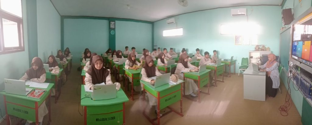 MTs Attaqwa 03 Babelan Dipercaya Susun Soal Asesmen Madrasah Kelas IX
